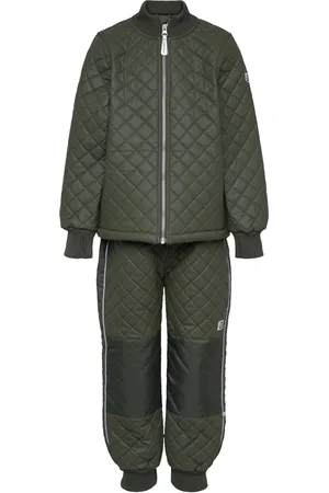 Mikk-Line Duvet Set W. Fleece Khaki