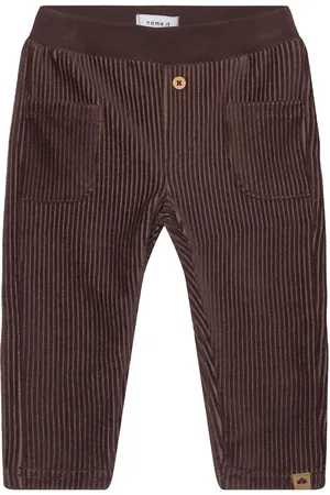 NAME IT Nbmrun Vel Pant Brown