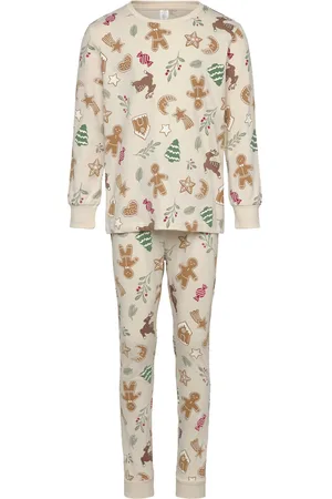 Lindex Pyjama Ginger Bread Beige