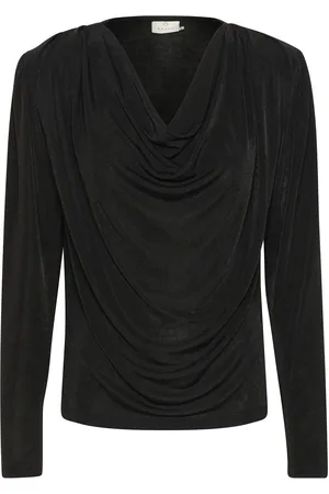 Kaffe Kagina Jersey Blouse Black
