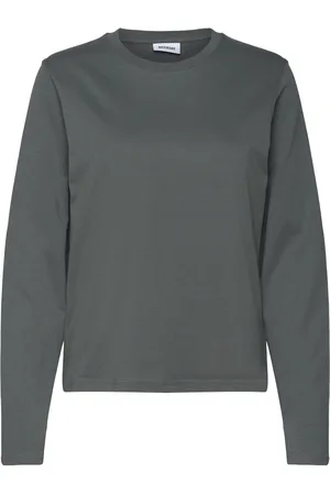 Weekday Essence Standard Long Sleeve Grey