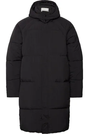 Solid Sdmilo Puffer Long Black