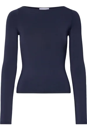 Weekday Boatneck Long Sleeve Navy