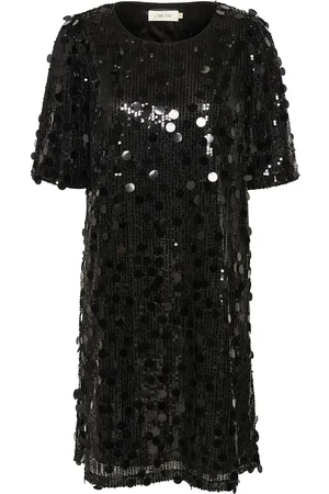 Cream Crshine Short Dress Black