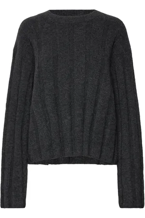 Weekday Rib Sweater Grey