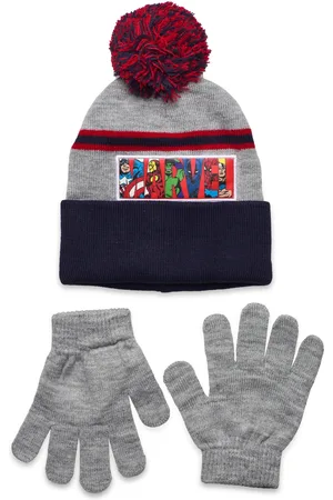 Marvel Bonnet + Gloves Grey
