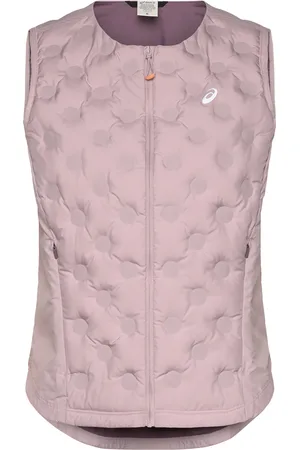 Asics Nagino Run Padded Gilet Pink