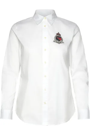 Ralph Lauren Classic Fit Beaded-Crest Shirt