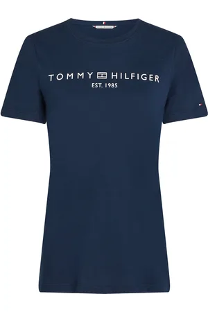 Tommy Hilfiger Reg Corp Logo C-Nk Ss Navy