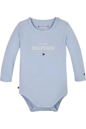 Tommy Hilfiger Monotype Logo Body Ls Blue