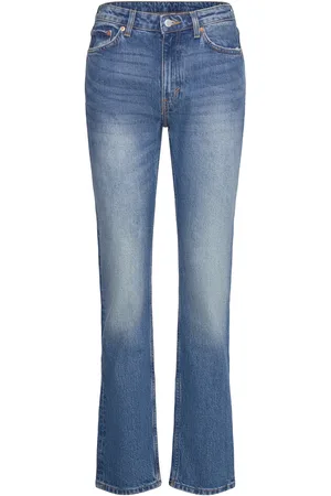 Weekday Smooth High Slim Jeans Blue
