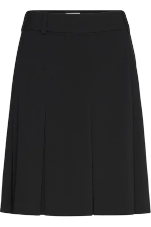 Weekday Pleated Midi Suiting Skirt