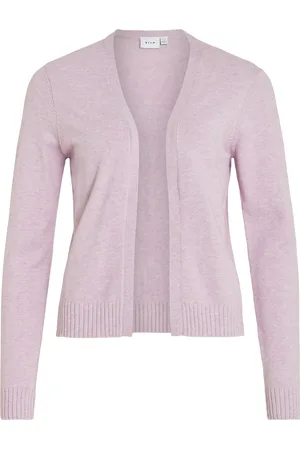 VILA Viril Short L/S Knit Cardigan-Noos Pink