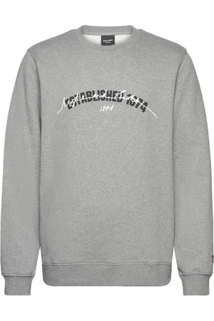 Lyle & Scott Established 1874 Graphic Crew Neck Sweatshirt Grey