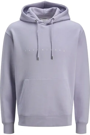 JACK & JONES Jjestar Jj Sweat Hood Noos Purple Jack & J S