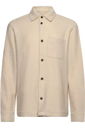 Les Deux Kaleb Overshirt Cream