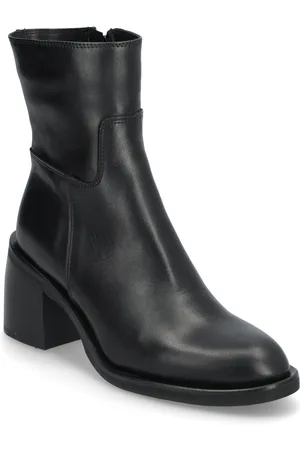 A Pair New Classic Heel Zip Black