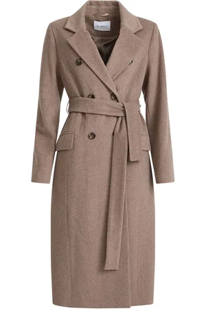 Ivo Nikkolo Wool Coat, Cadeo Beige