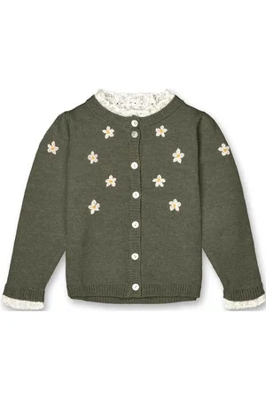 Fliink Daisy Hand Embroidered Cardigan