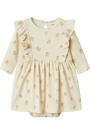 Lil Atelier Nbflavo Emo Ls Body Dress Lil Cream