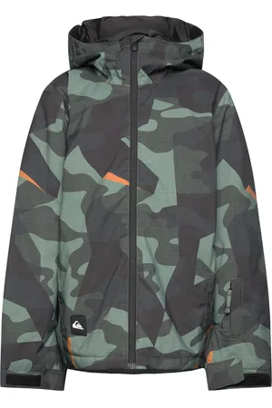 Quiksilver Mission Printed Youth Jk Khaki
