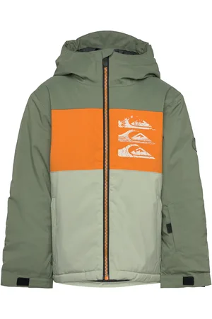 Quiksilver Groomer Kids Jk Green