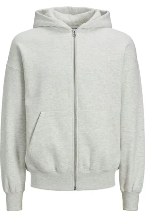 JACK & JONES Jjeurban Edge Sweat Zip Hood Noos Grey Jack & J S