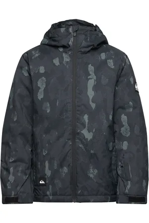 Quiksilver Mission Printed Youth Jk Black