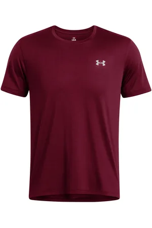Under Armour Ua Launch Shortsleeve Burgundy
