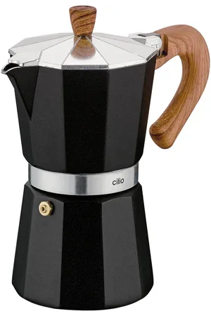 Cilio Espresso Maker Classico Natura 6 Cups