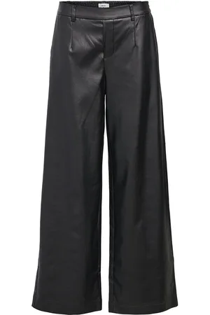 Object Objmelba Lisa Wide Coated Pant 135 Div