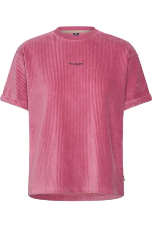 Picture Organic Clothing Kiarra Velours Tee Pink