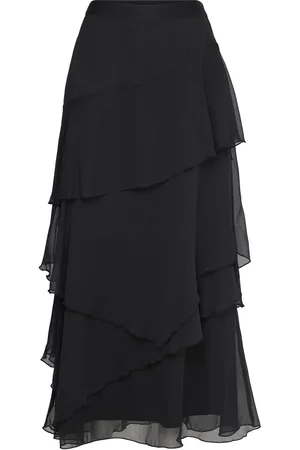 VILA Vipalma Hw Maxi Layer Skirt/Dc/Ka