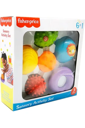 Barbo Toys Multifunctional Assembly Sensory Activity Set - 5 In 1 Patterned