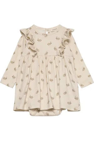 Lil Atelier Nbflavo Emo Ls Body Dress Lil Cream