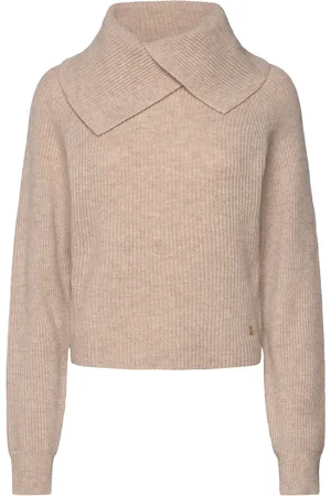 MAUD Fiona Knit Sweater Beige