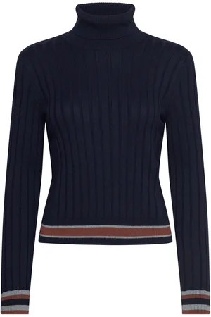 Benetton Turtle Neck Sweater Navy