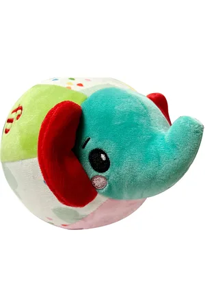 Barbo Toys Animal Bell Ball - Elephant Patterned