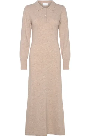 Creative Collective Ingunn Knit Dress Cream