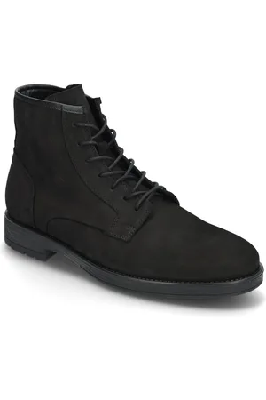 Bianco Bialars Lace Up Boot Waxed Leather