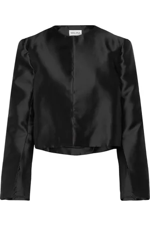 By Malina Ruthie Cropped Long Sleeve Blouse