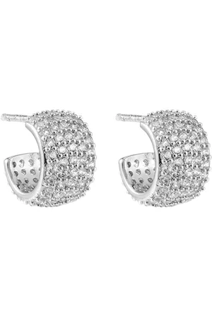 By Jolima Bond Crystal Hoop Small
