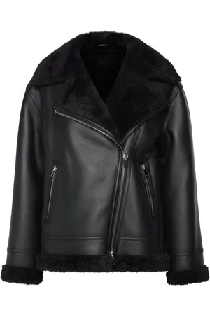 MANGO Jacket With Shearling-Effect Lining
