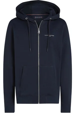 Tommy Hilfiger Small Tommy Logo Zip Hdd Navy