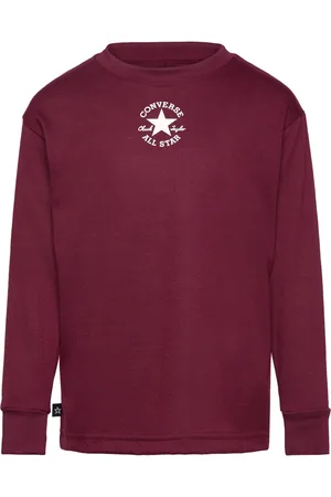 Converse Lk-L/S Knit Top Burgundy