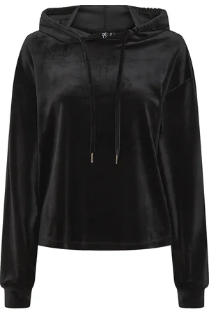Pieces® Pcsilli Ls Velvet Hoodie Fc Bc
