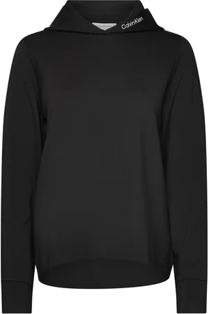 Calvin Klein Logo Elastic Milano Hoodie Black