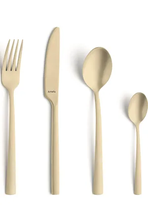 Amefa Manille Cutlery Set 16-Pcs Gold