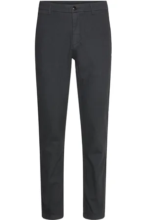 Lindbergh Brushed Chino Pants Black