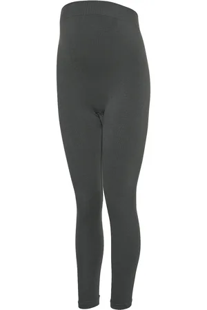 Mama;licious Mlalanis Seamless Rib Leggings Hw Black